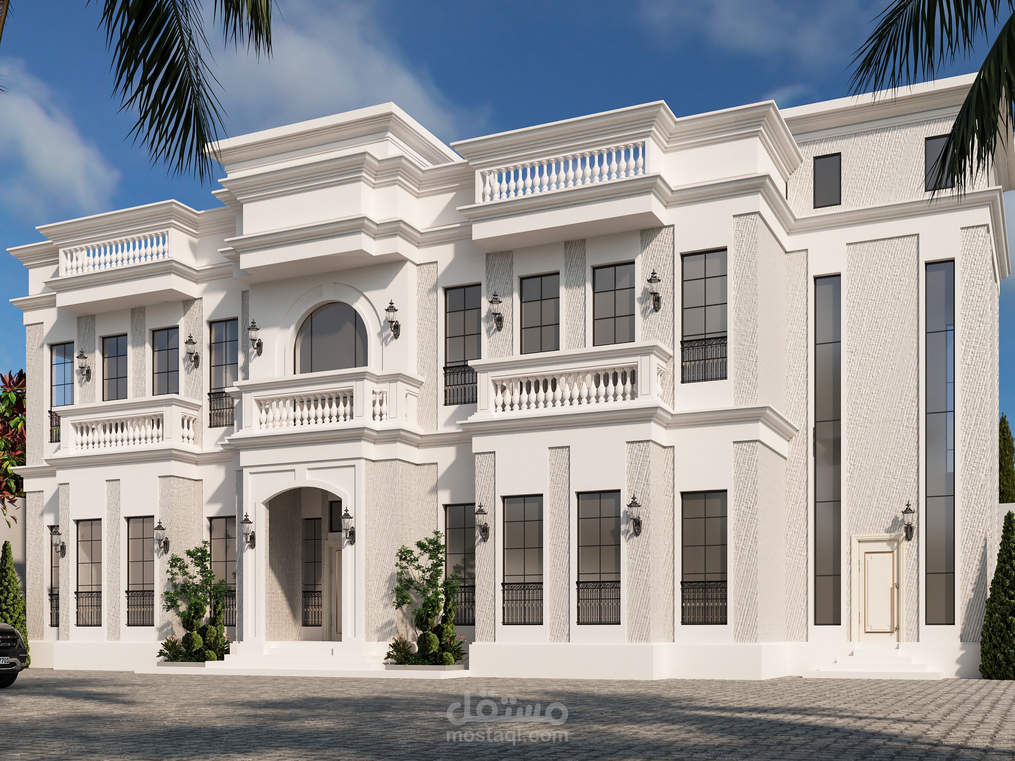 تصميم واجهة خارجية