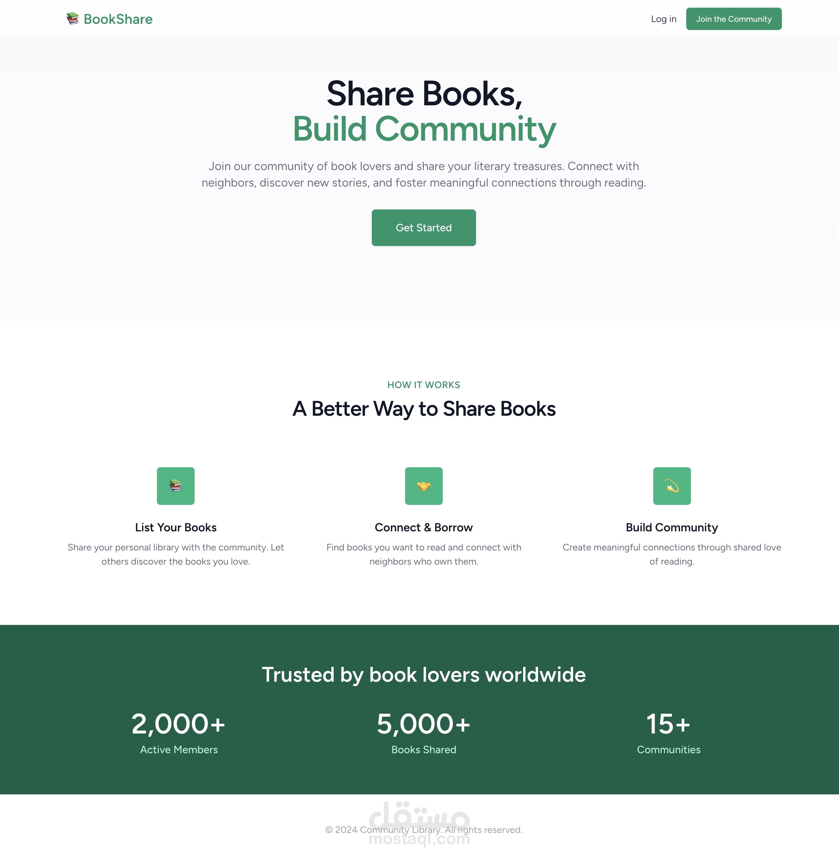 نظام مكتبة المجتمع - Community Library