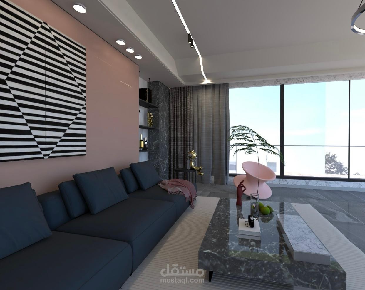تصميم الاثاث والديكور الداخلي