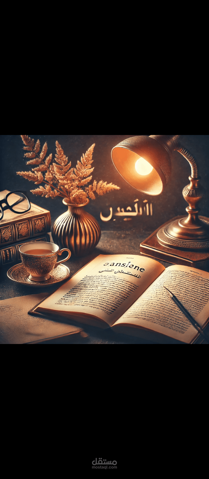 عنيه ترجمه نص أدبي