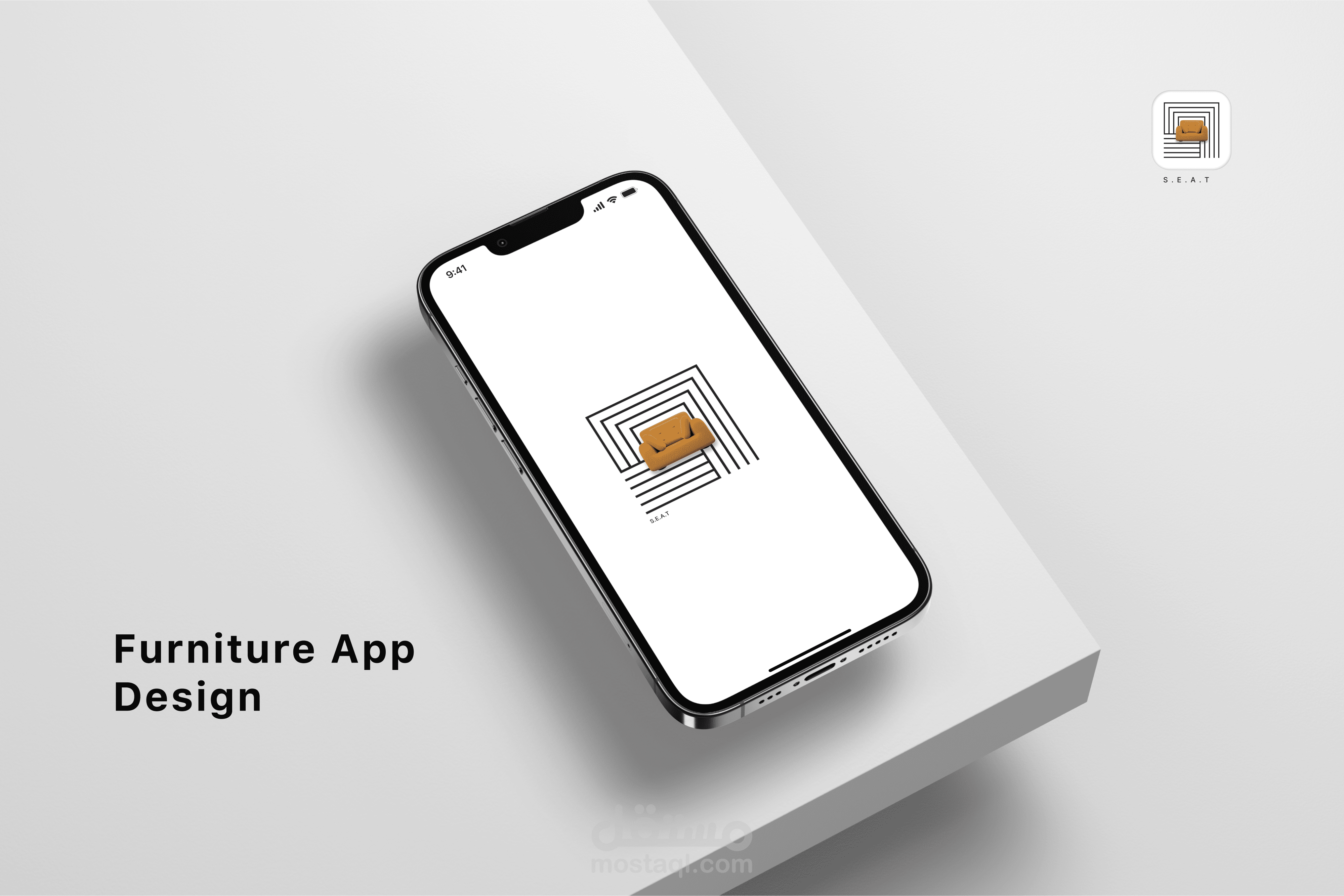 Furniture App  Design - (تصميم لتطبيق لبيع الأثاث)