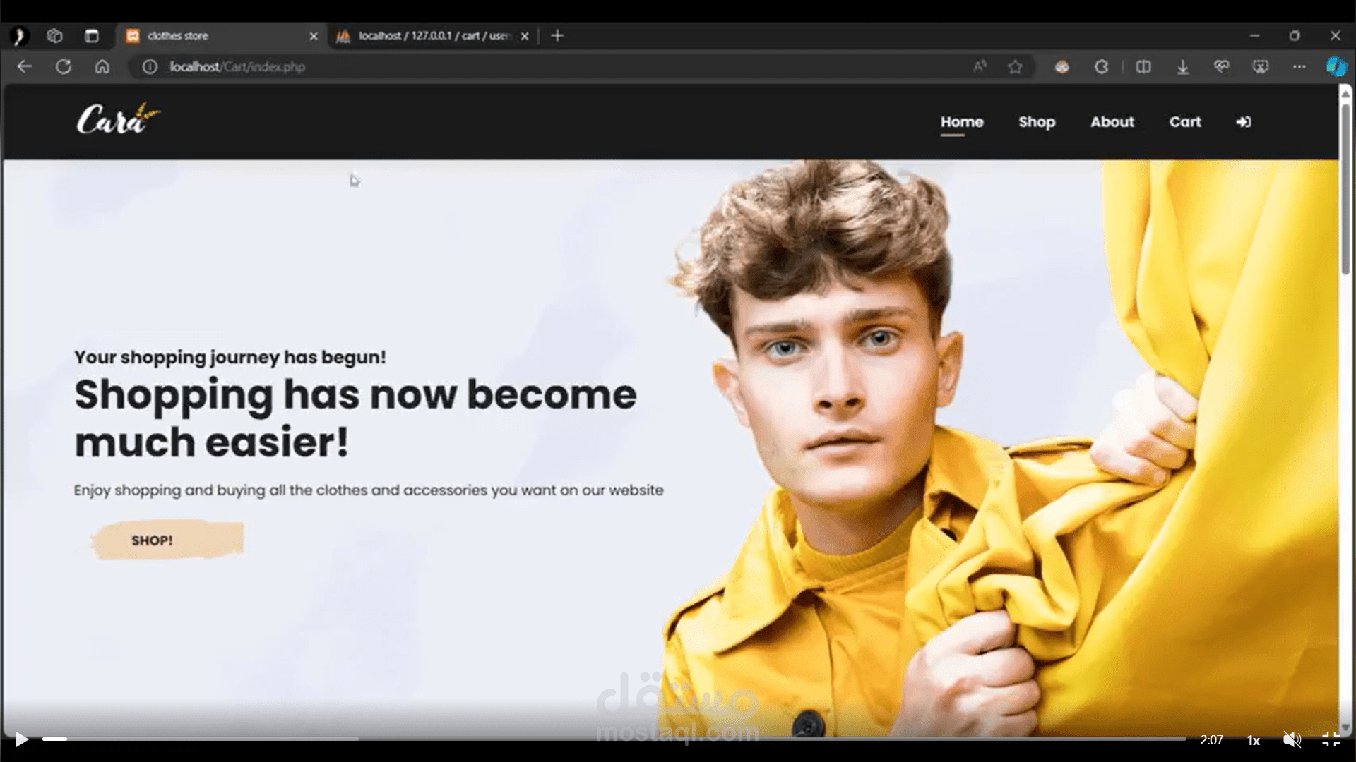 Clothing Store Development