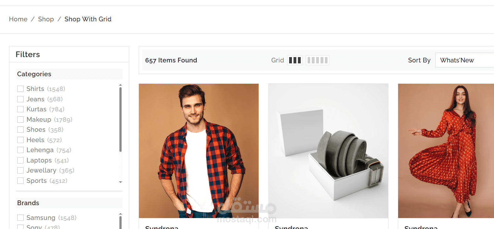 ecommerce website