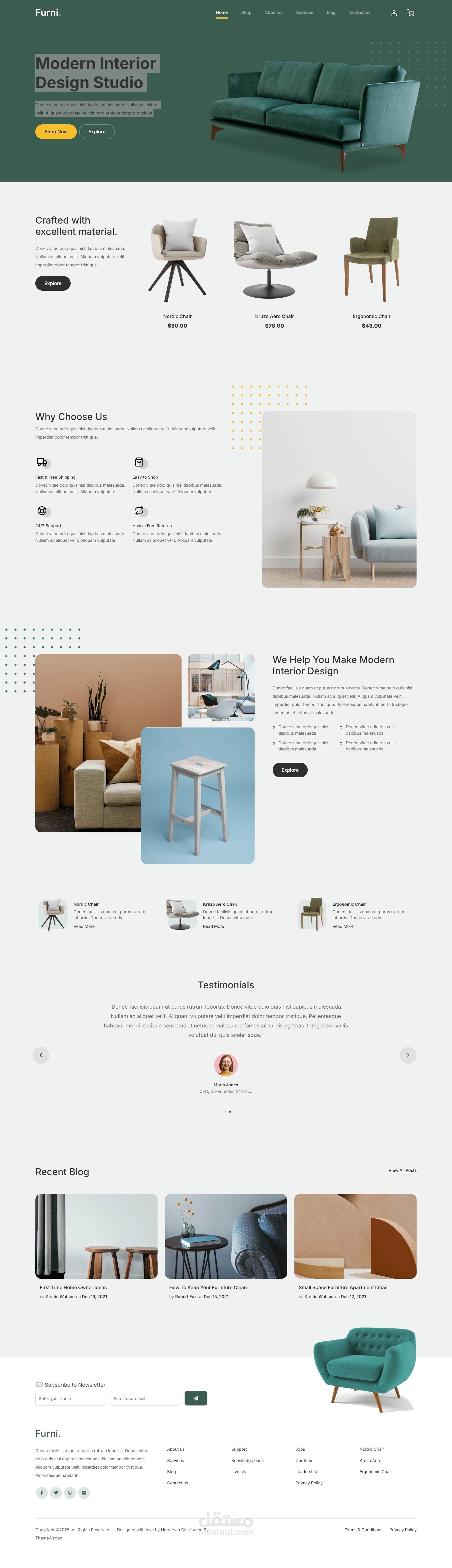 Modern Interior Design Studio