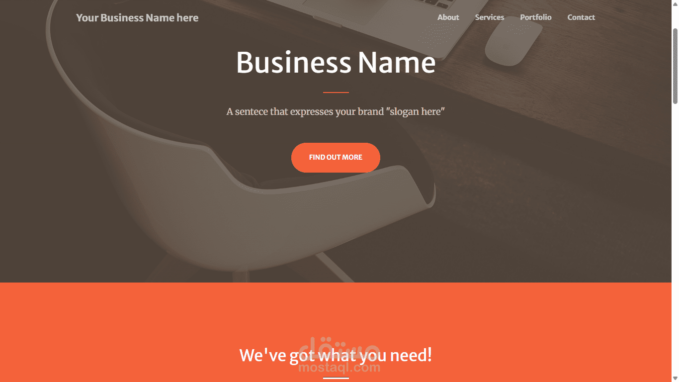 Business Website