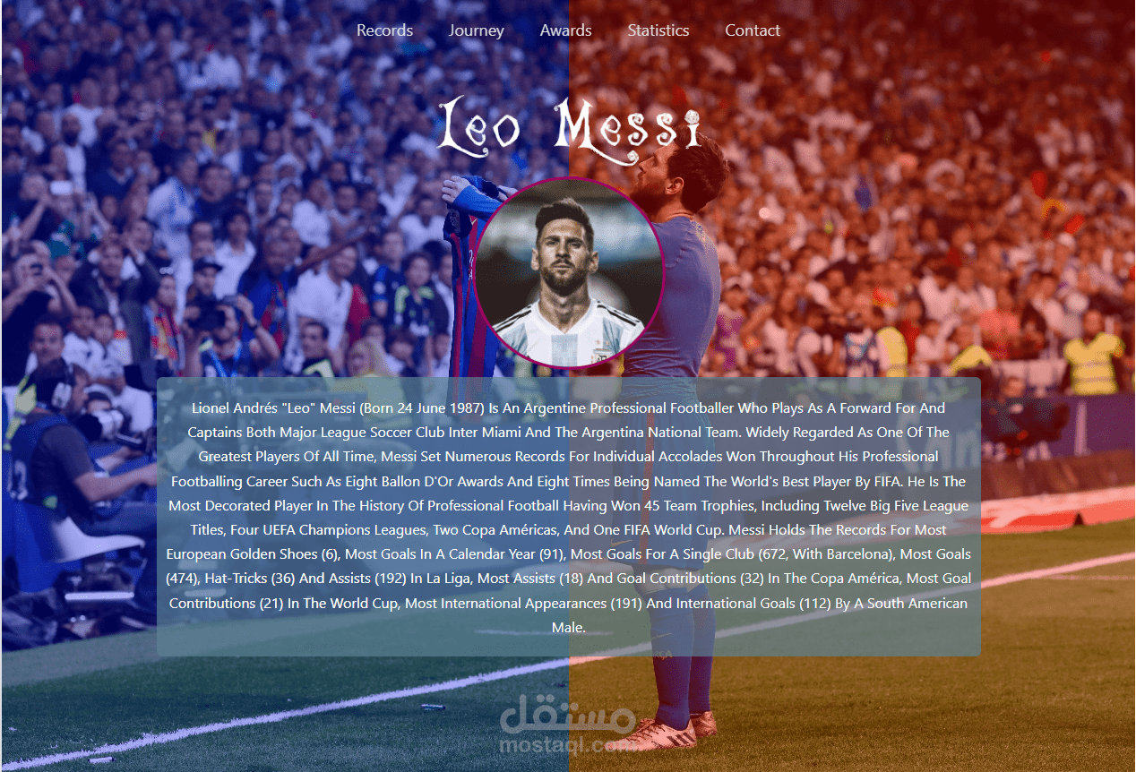 Leo-messi  one of the best projects i have done