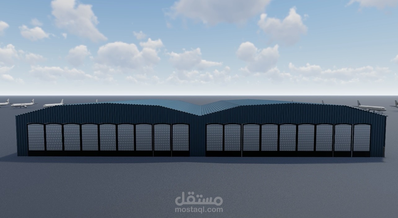 موقع تخزين طائرات