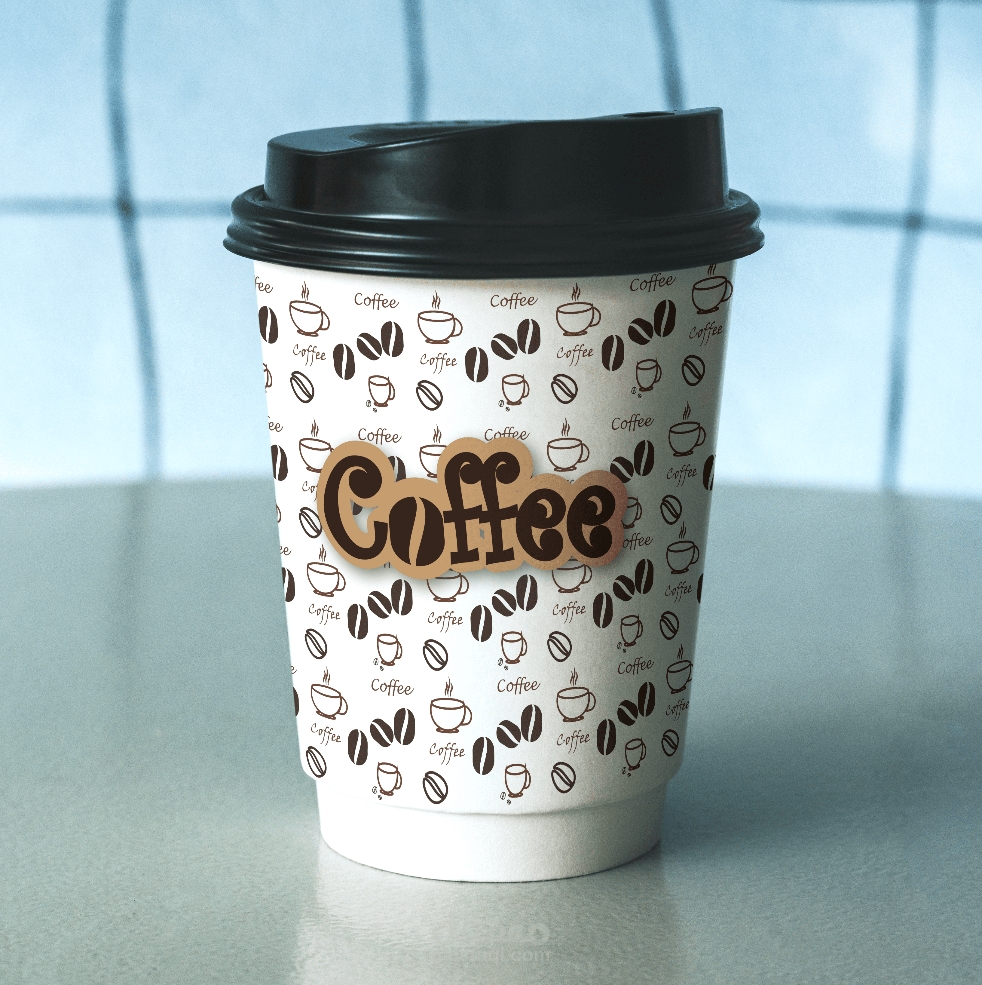 Design a cup of coffee