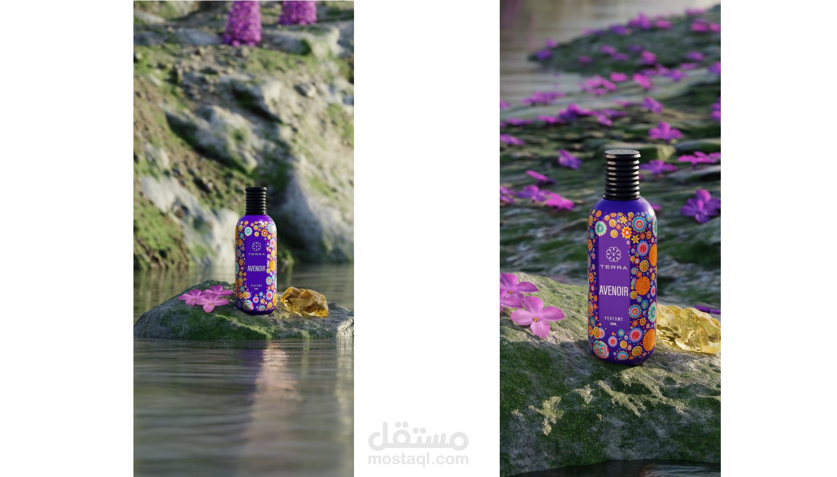 تصميم بيئة مناسبة للعطر