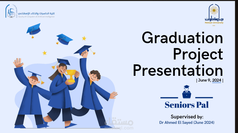 Projects   Sept. 2020 – Jul. 2024  Seniors Pal (Graduation Project)