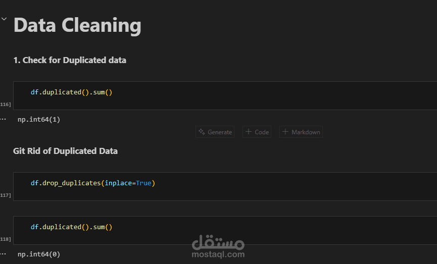 تحليل البيانات باستخدام البايثون