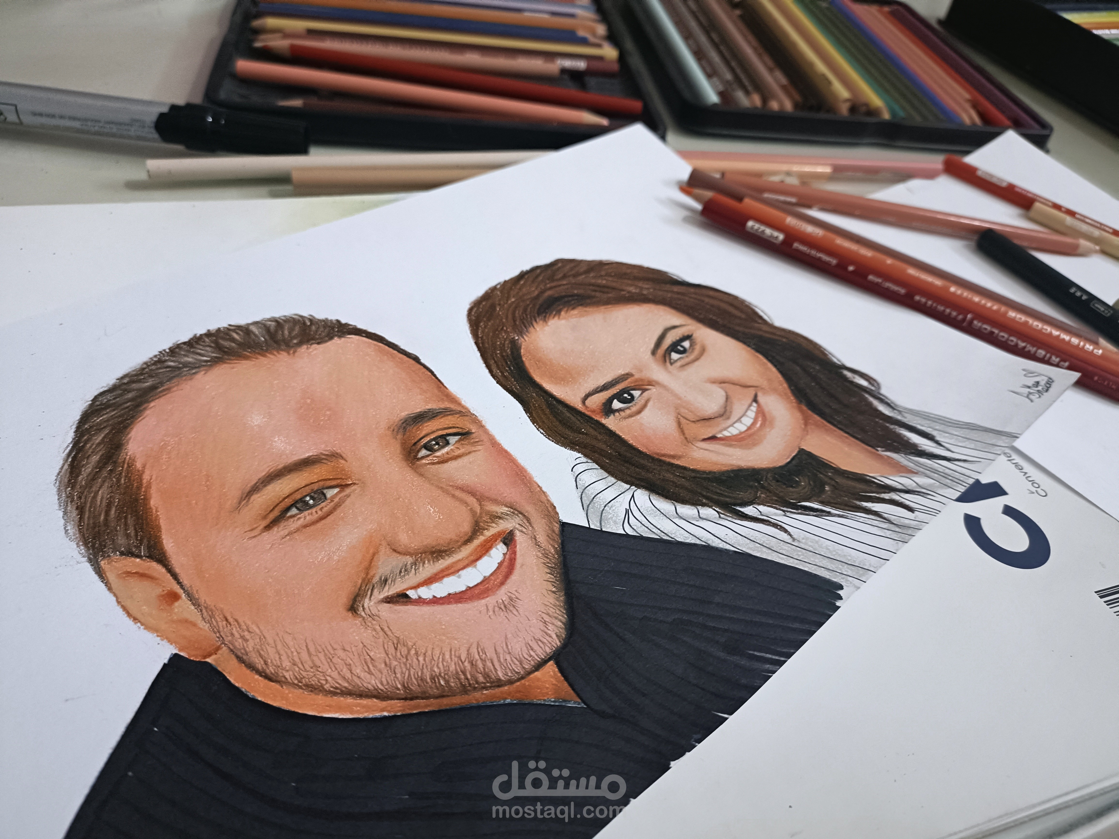 رسم بورتريه