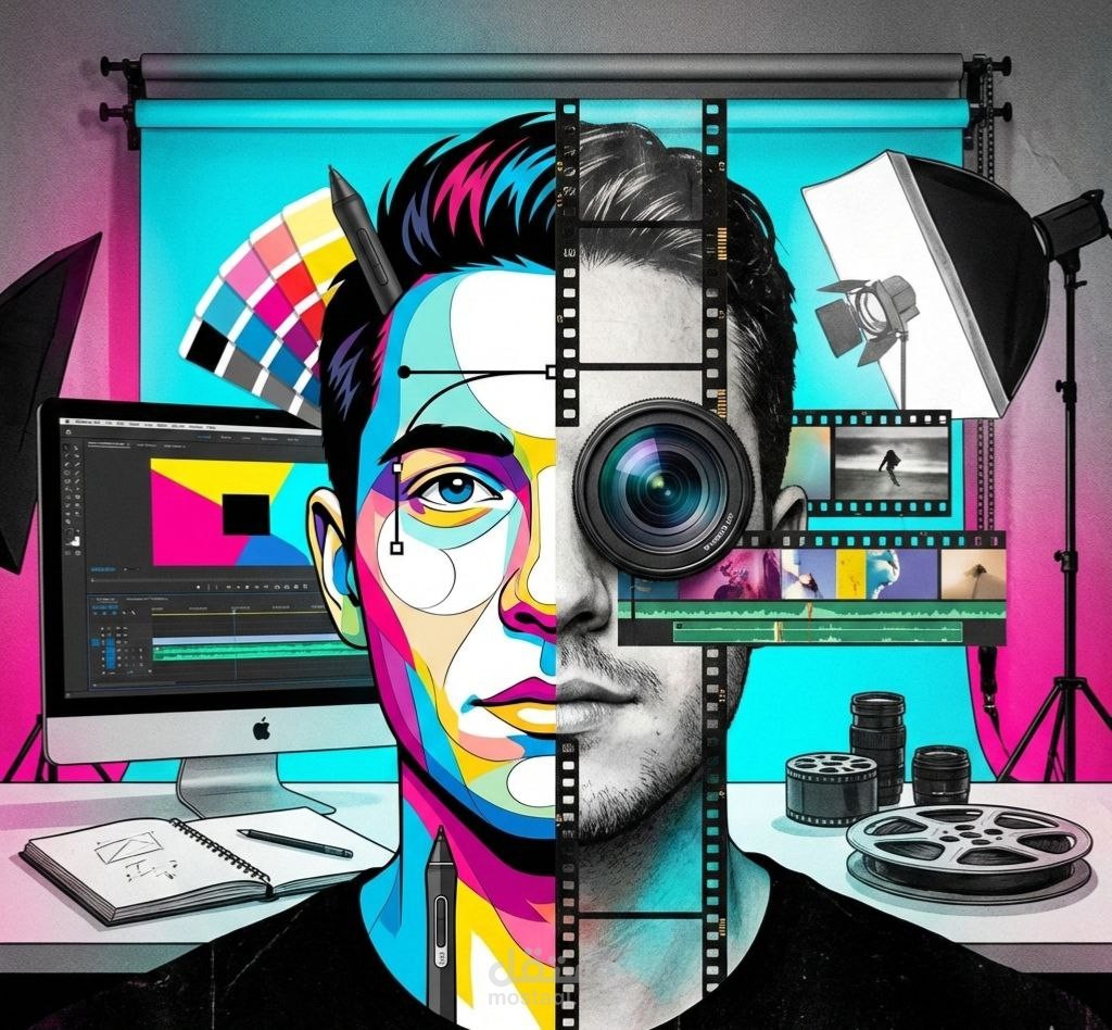 مصمم جرافيك متخصص في الموشن جرافيك