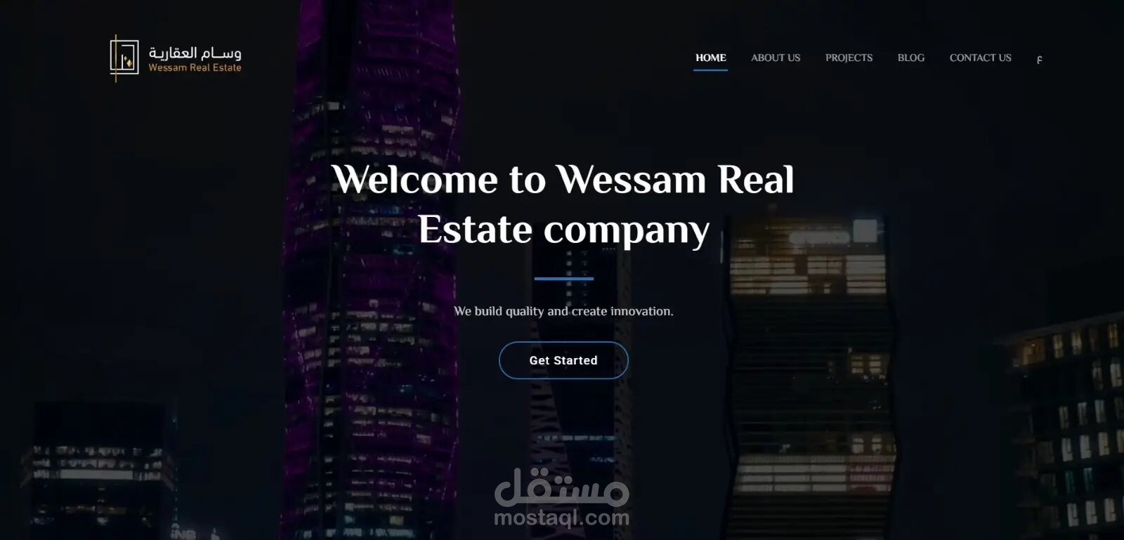 Real estate website