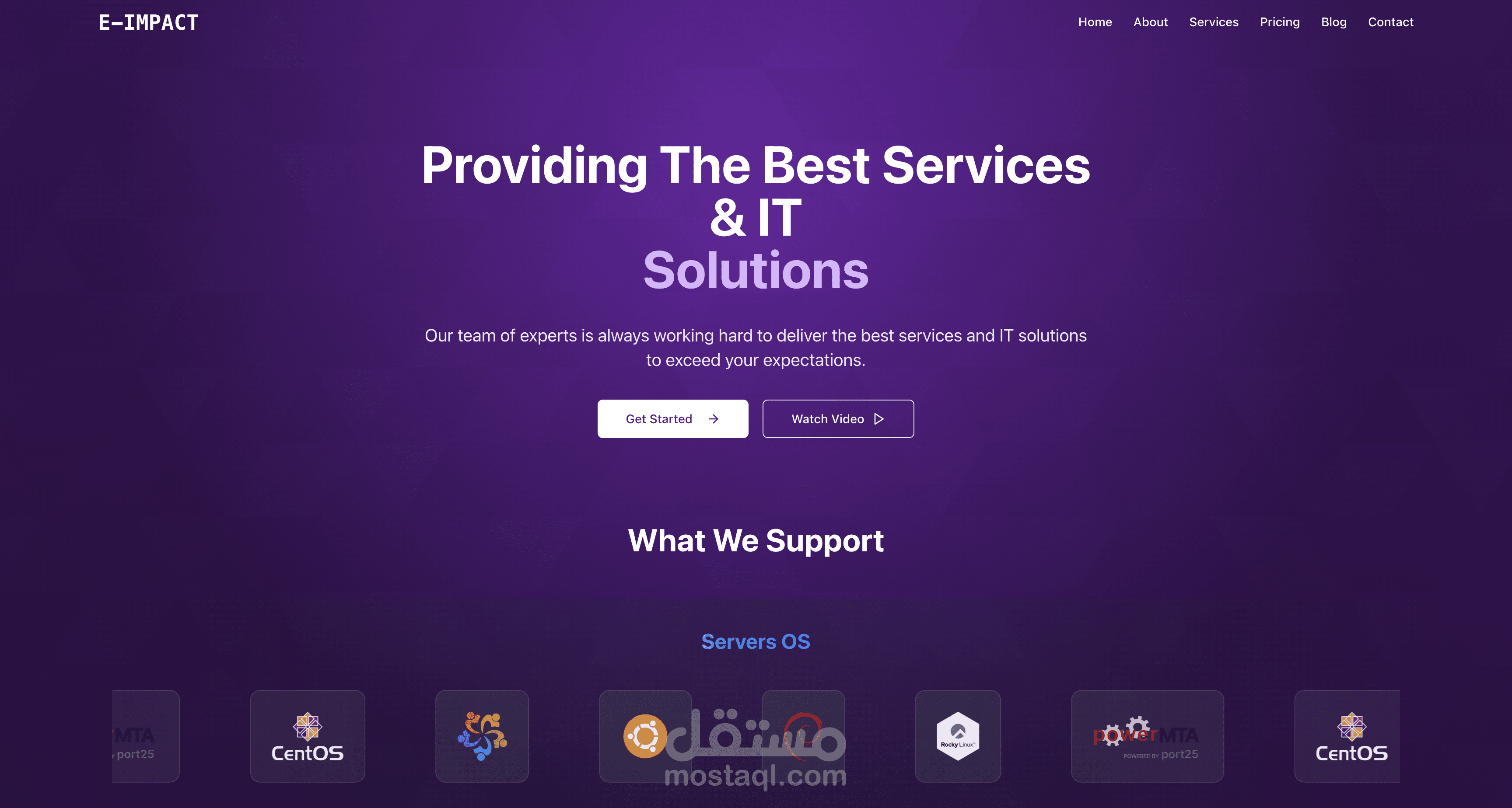 تطوير تطبيق E-Impact Pro لإدارة حملات التسويق عبر البريد الإلكتروني