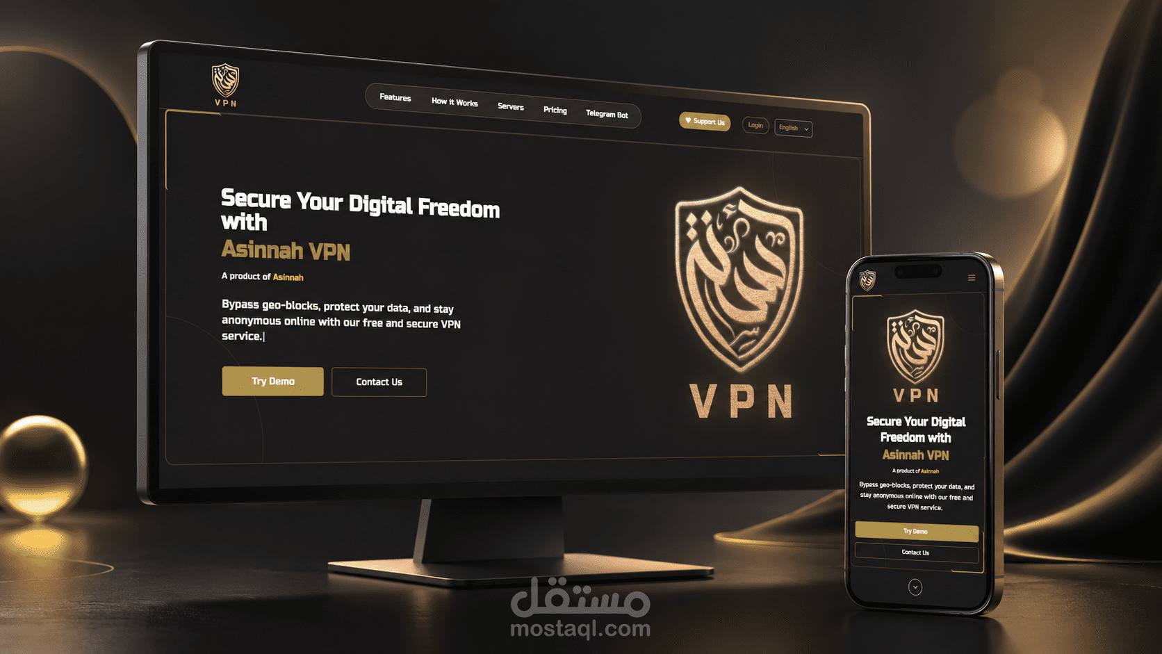 Asinnah VPN - Secure Your Digital Freedom