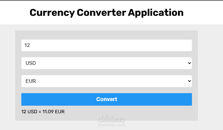 Currency Converter