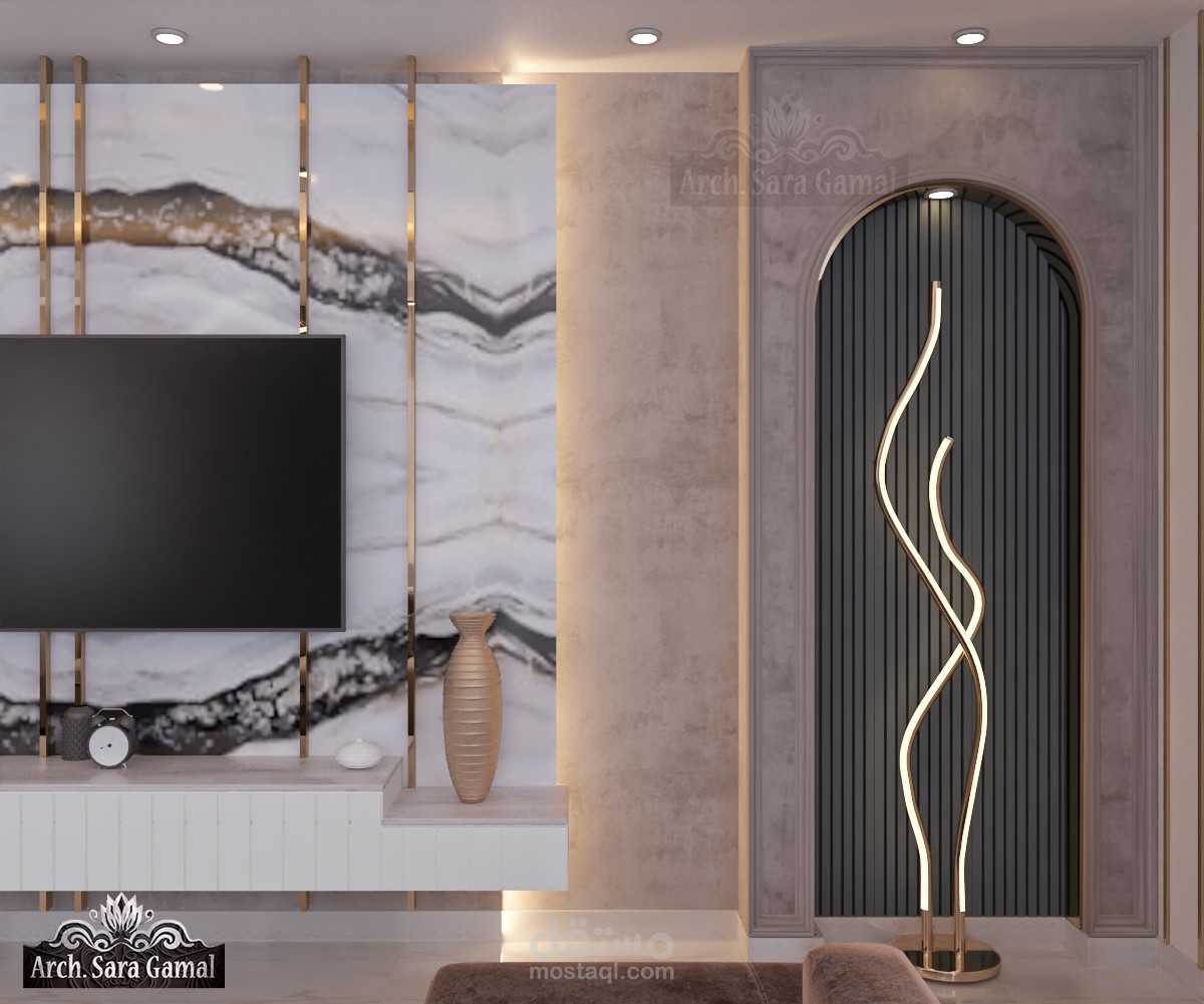 New Classic Reception & Dining Area Design