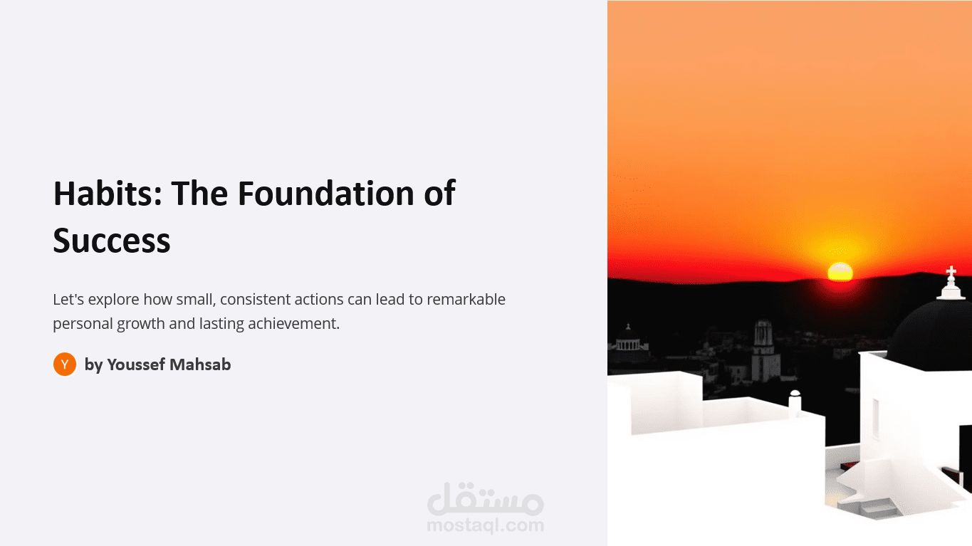مصمم عروض PowerPoint احترافية | عروض تسويقية وتعليمية جذابة