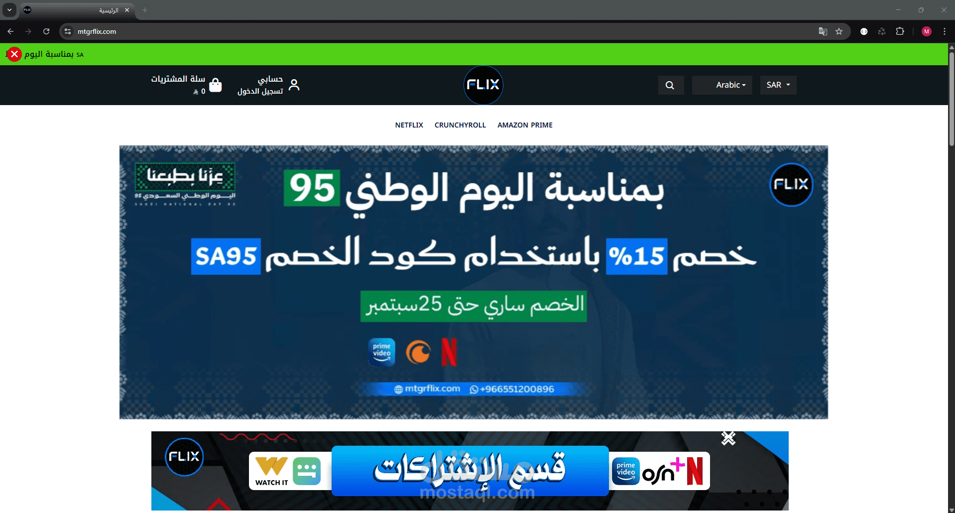 مشروع Mtgr Flix