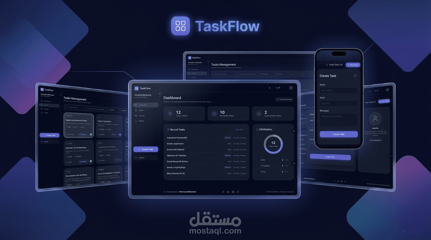TaskFlow – Full Stack Task Management Platform