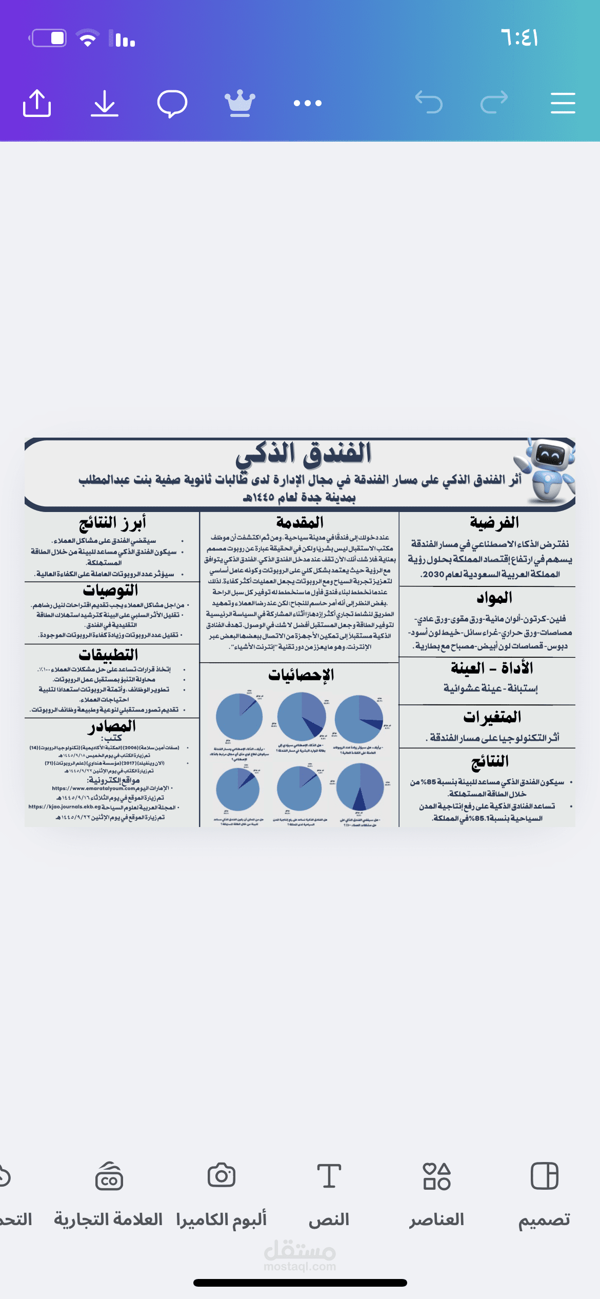 بوستر عن فندق ذكي