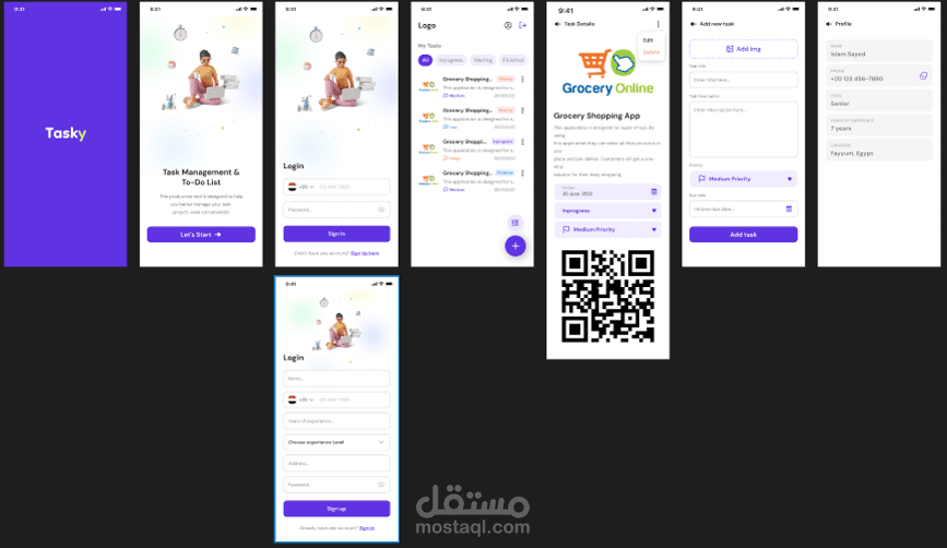 Task Management Application (Company Project)