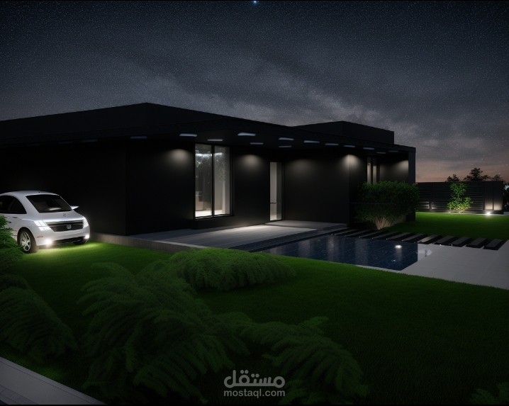 تصميم فيلا معمارية