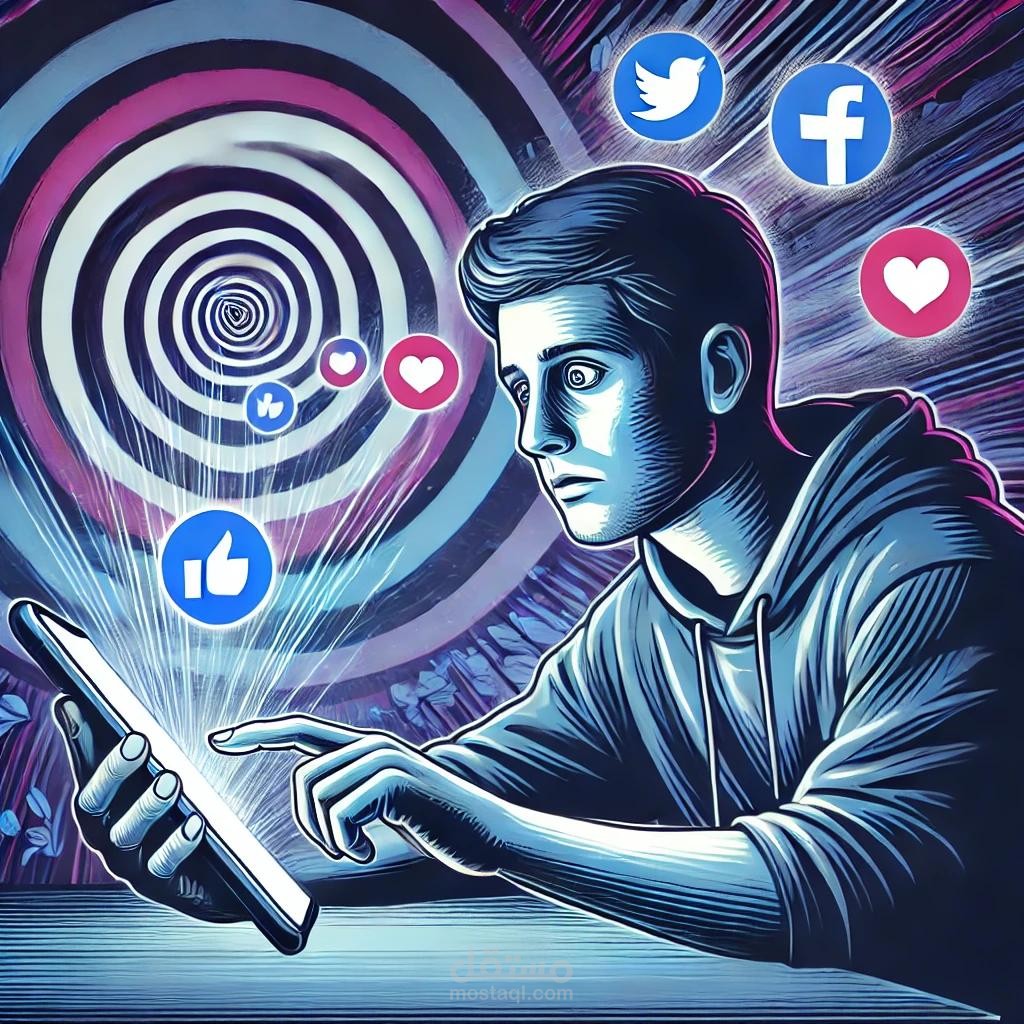 سيكولوجية الإدمان على مواقع التواصل الإجتماعي:هل سجناء العالم الرقمي؟ نحن سجناء