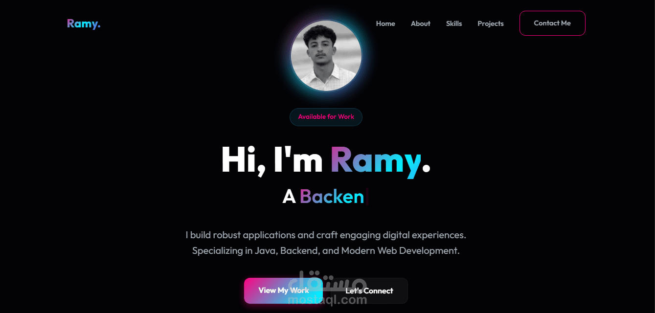 Ramy Portfolio
