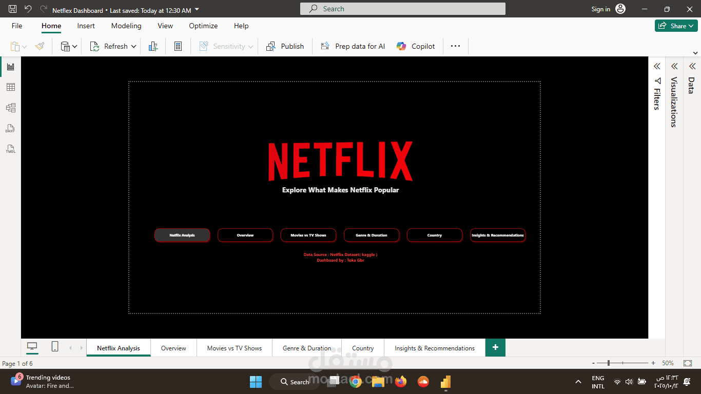 Netflex Project(Demo) | مستقل