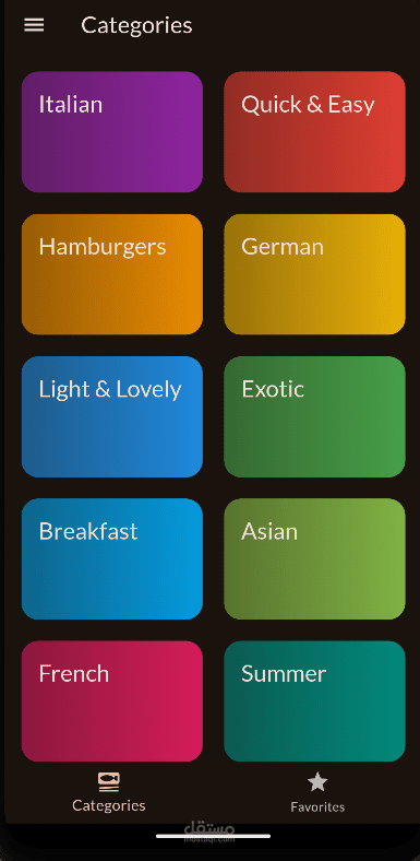 meal app