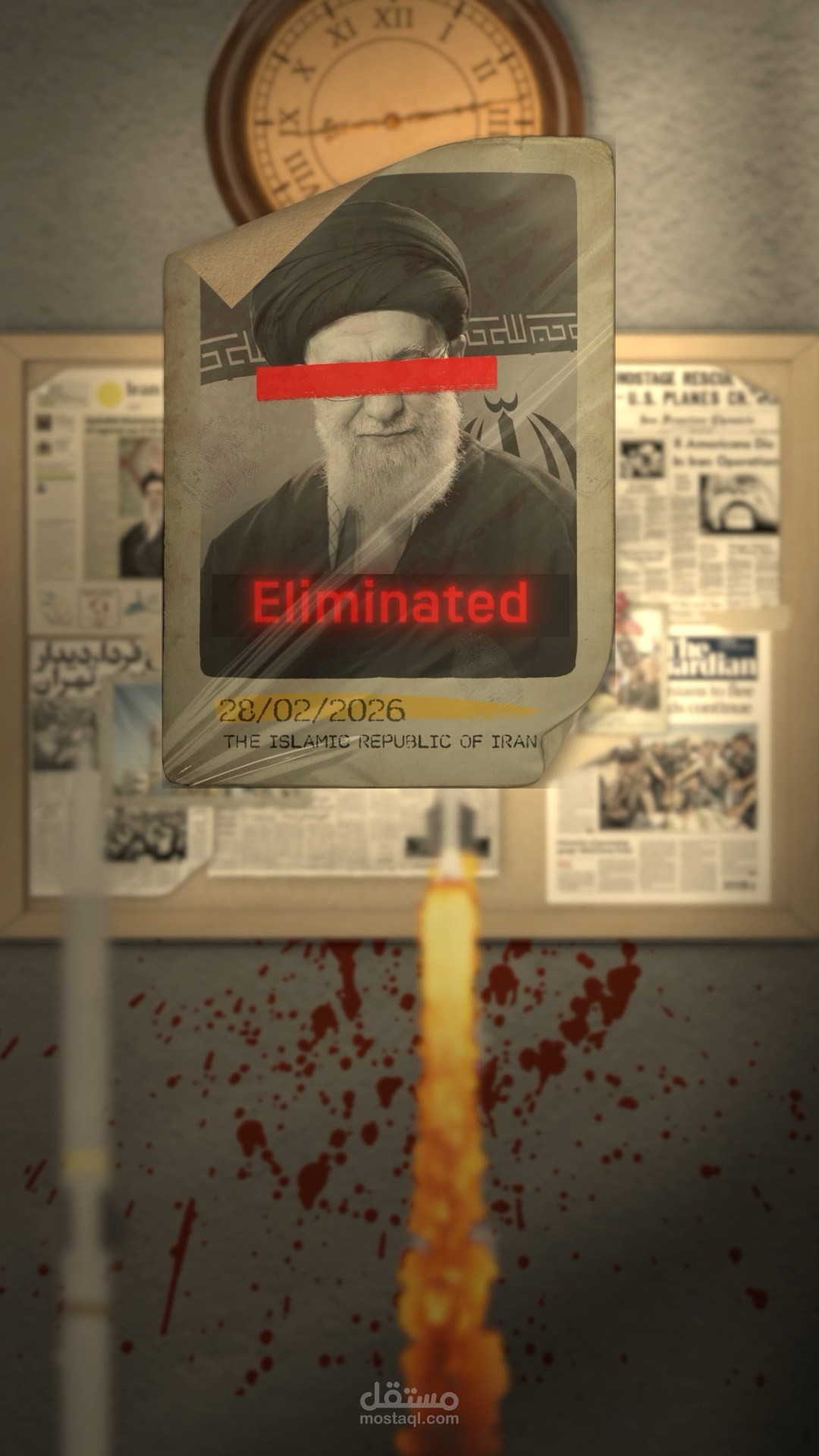 Iran war - Documentary Map Animation