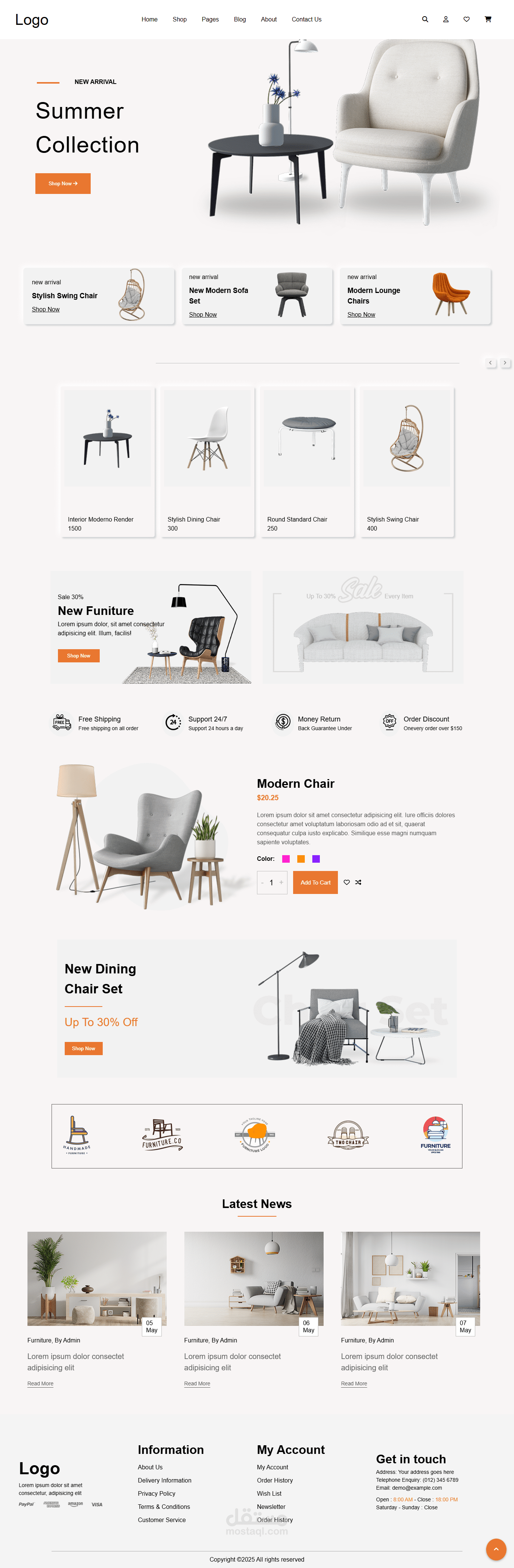 Furniture Store Website