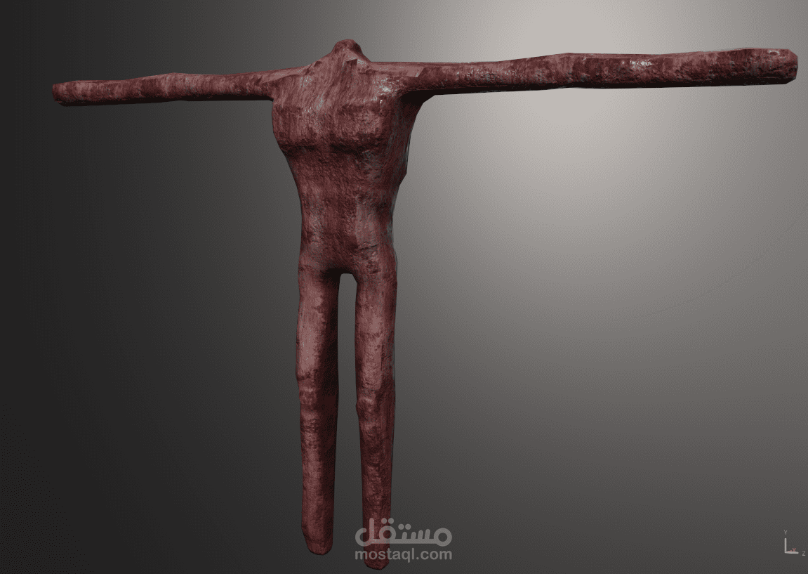 High Quality Creature Body Game Ready | مجسم لجسم كائن مرعب جاهز للوضع في اللعبة