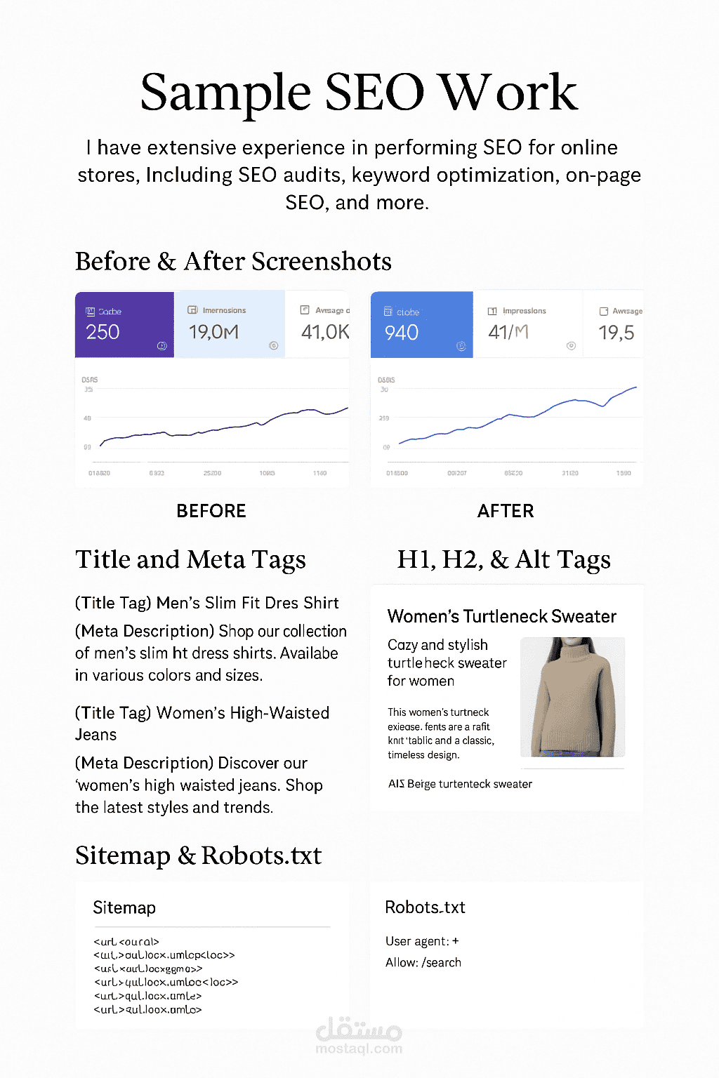 SEO Case Study Example