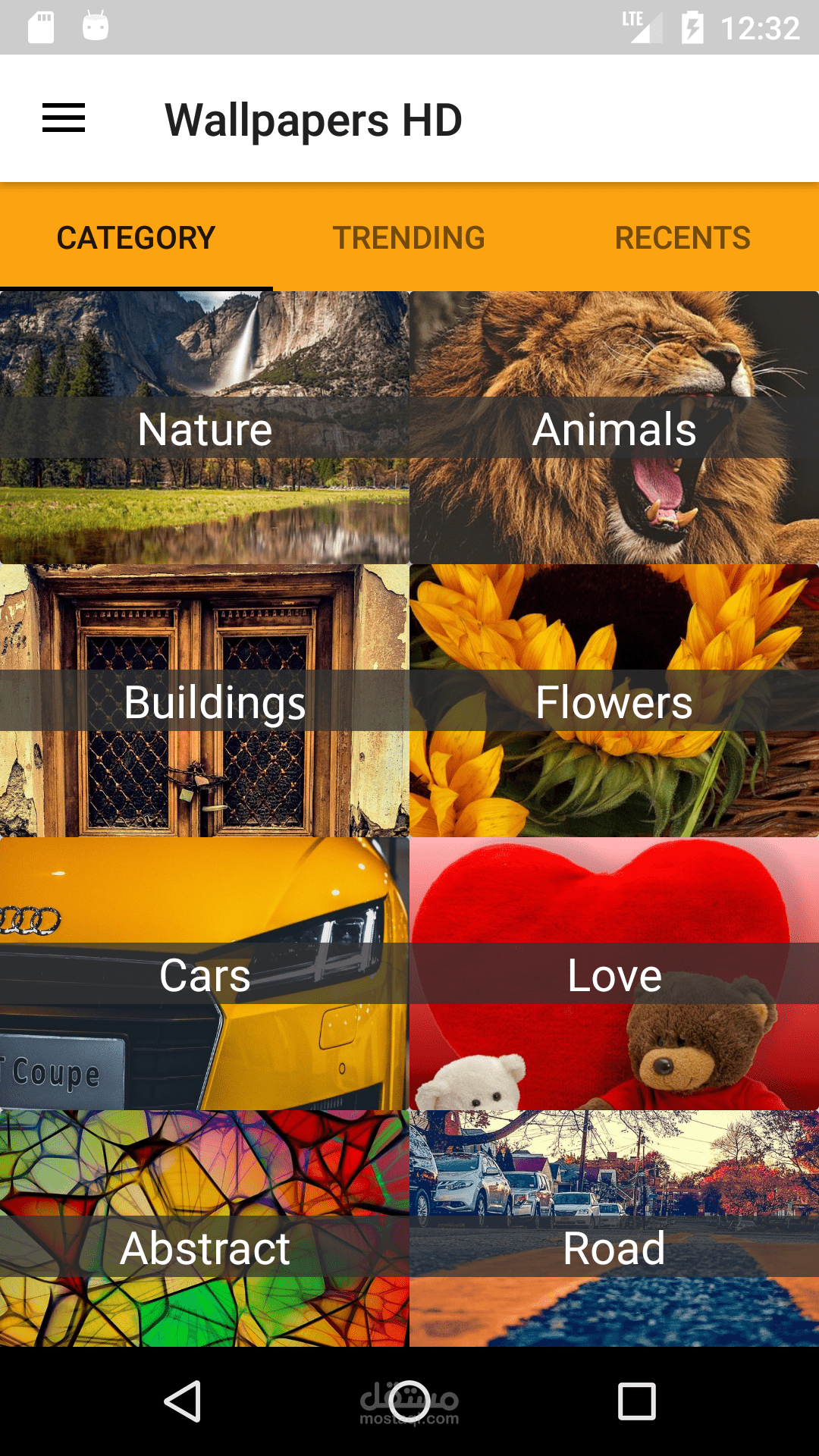 تطبيق اندرويد لخلفيات الهاتف Wallpapers