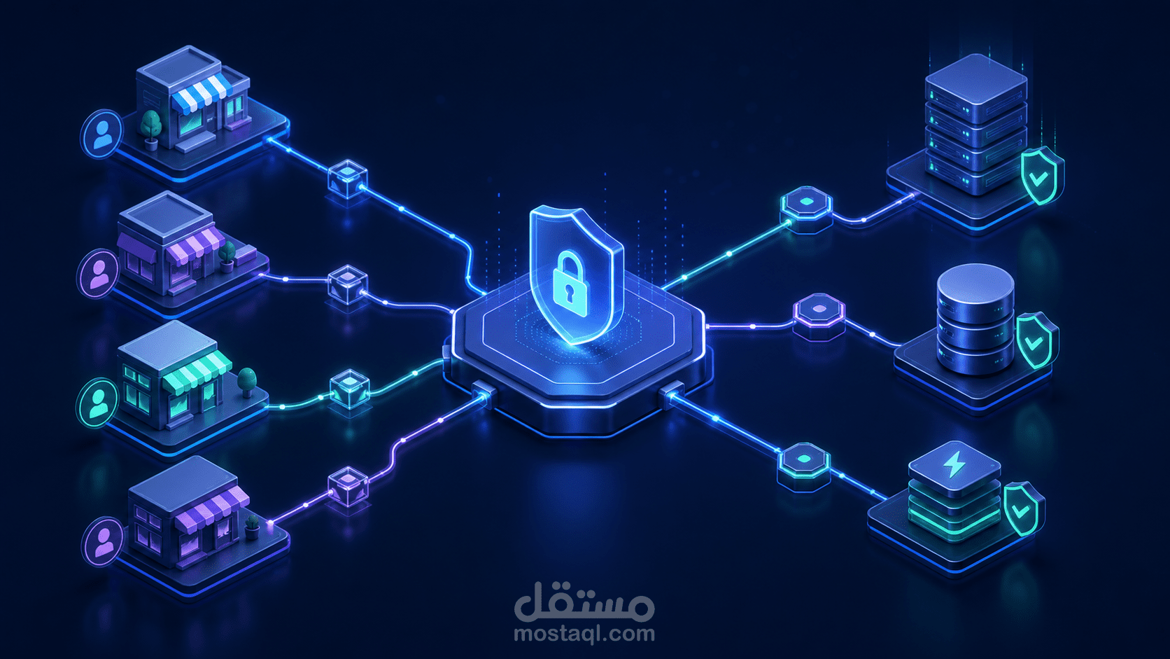 تطوير Backend متعدد المستأجرين لمنصة مراقبة وتشغيل