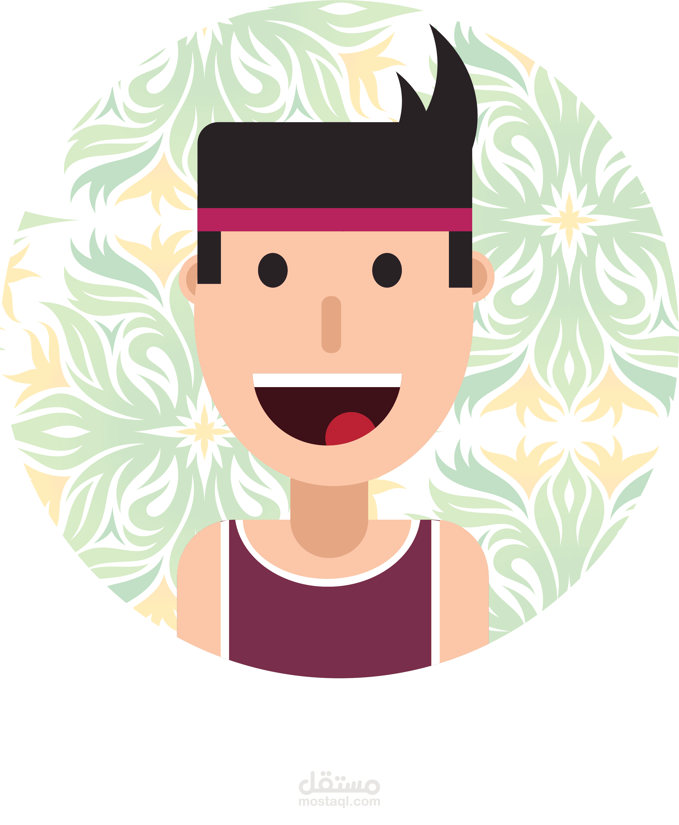 رسم شخصيات ببرنامج الاليستريتور