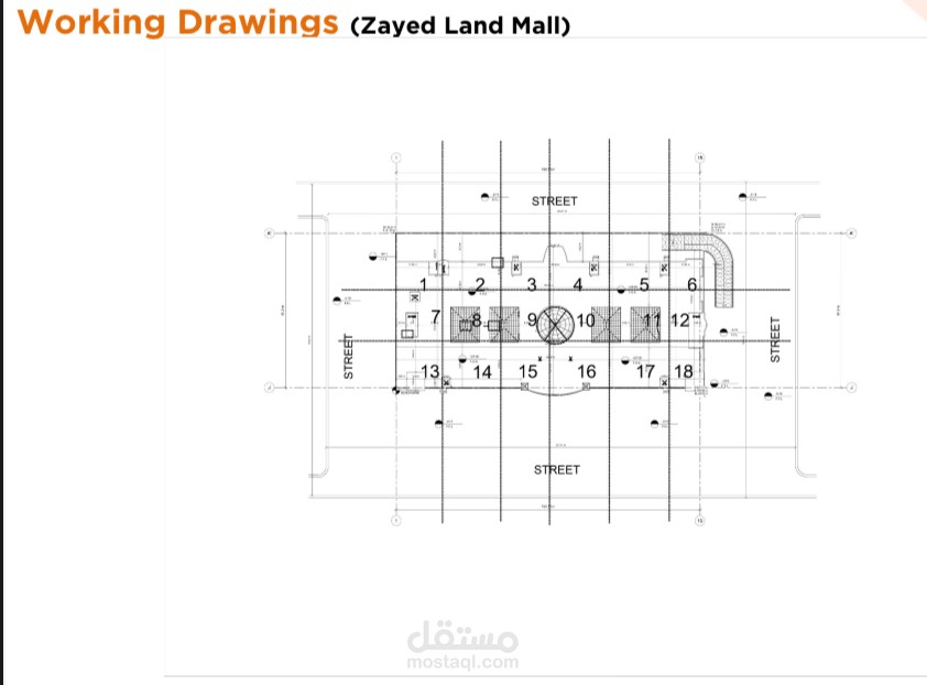 plan working drawing