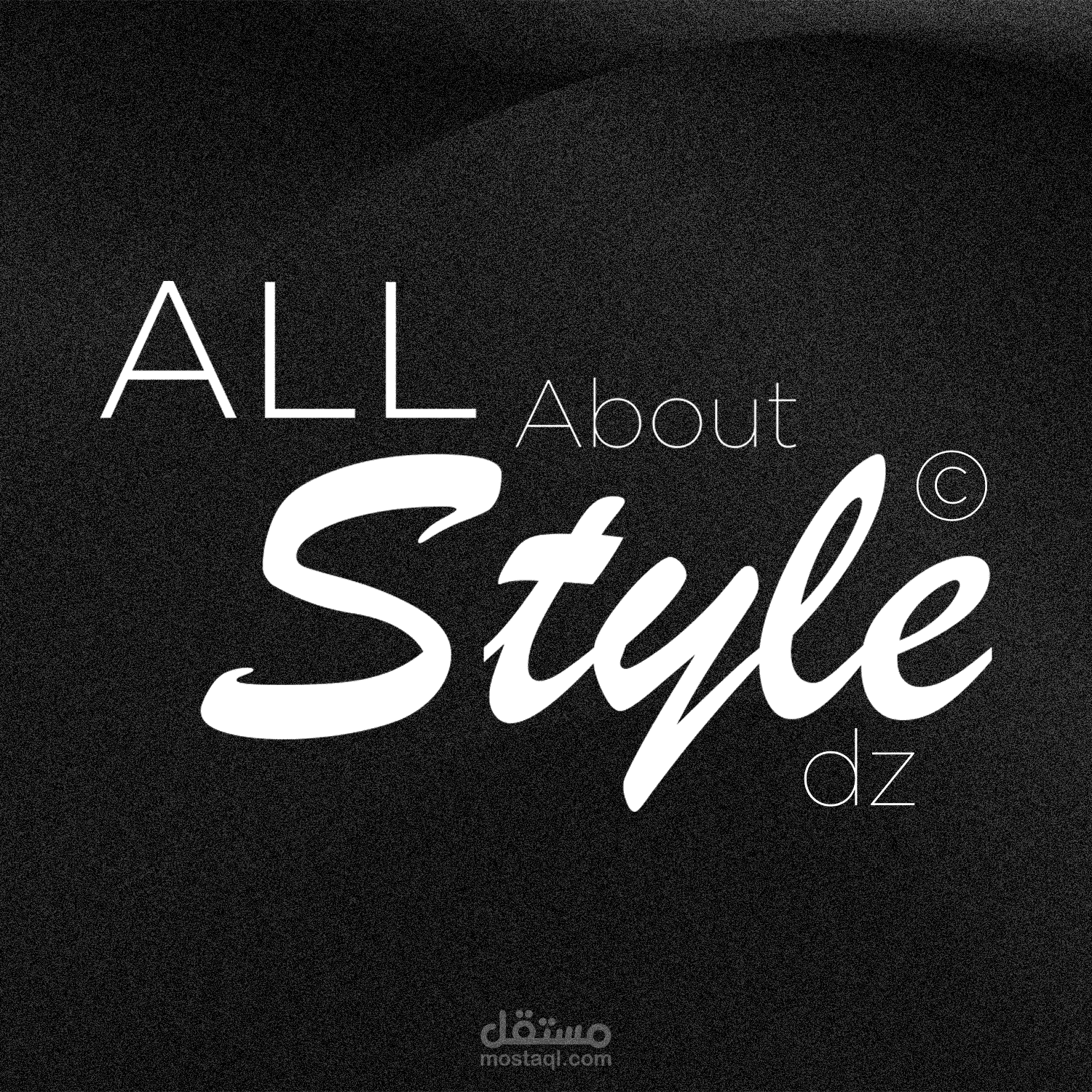 A logo for an instagram accessory page "all about style dz"