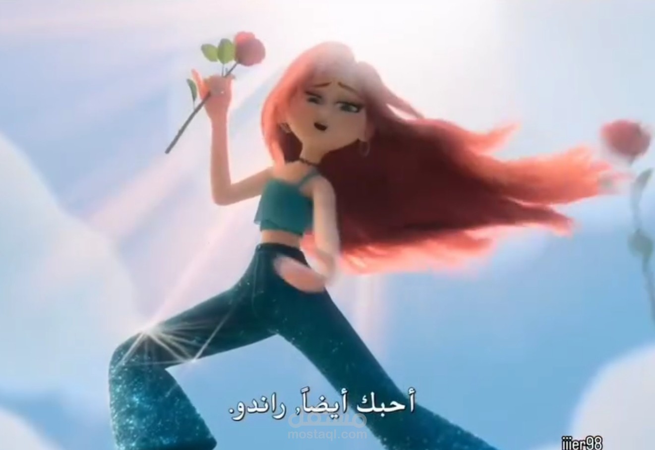 عمل دوبلاجي لإعلان فلم أنميشن
