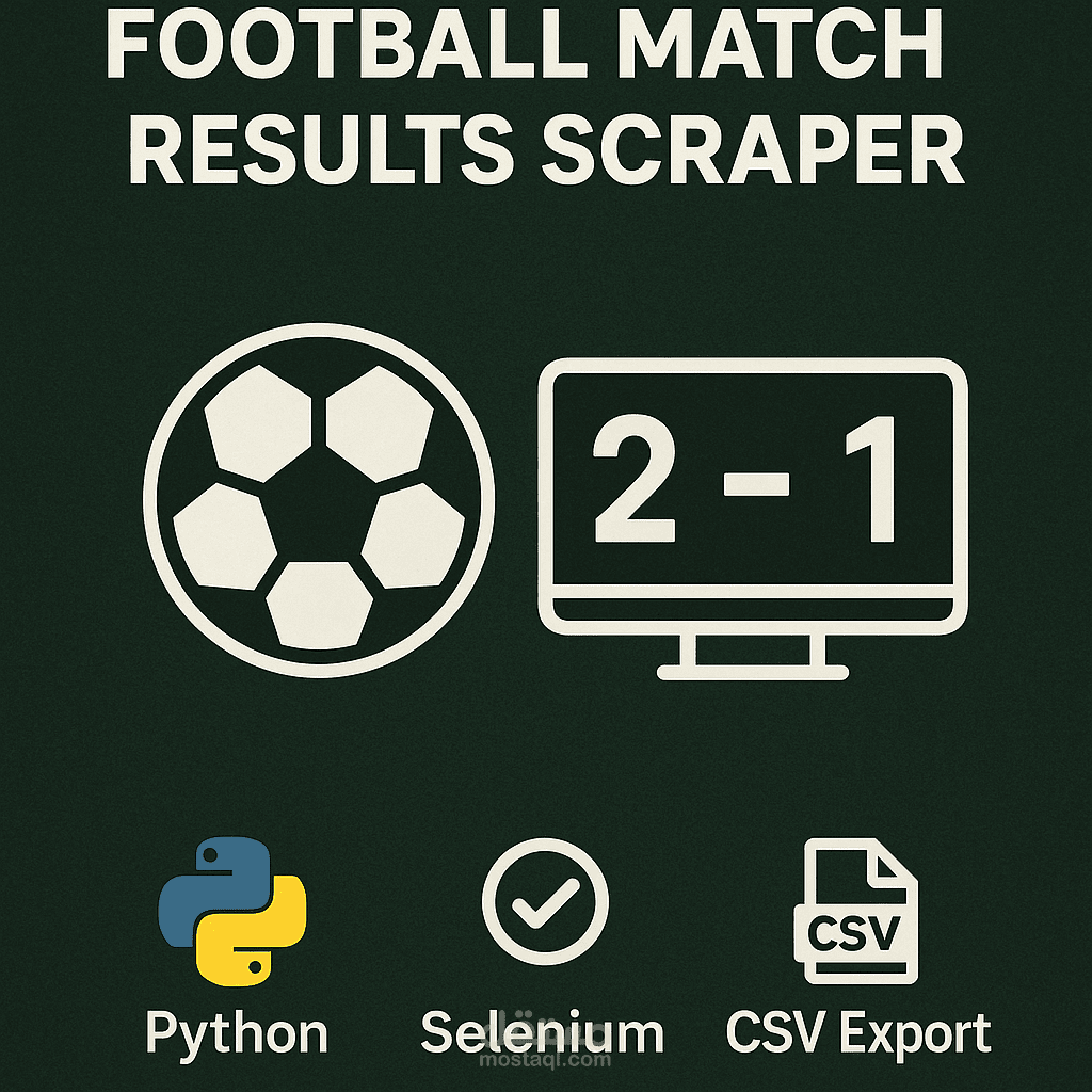 Football Match Results Scraper