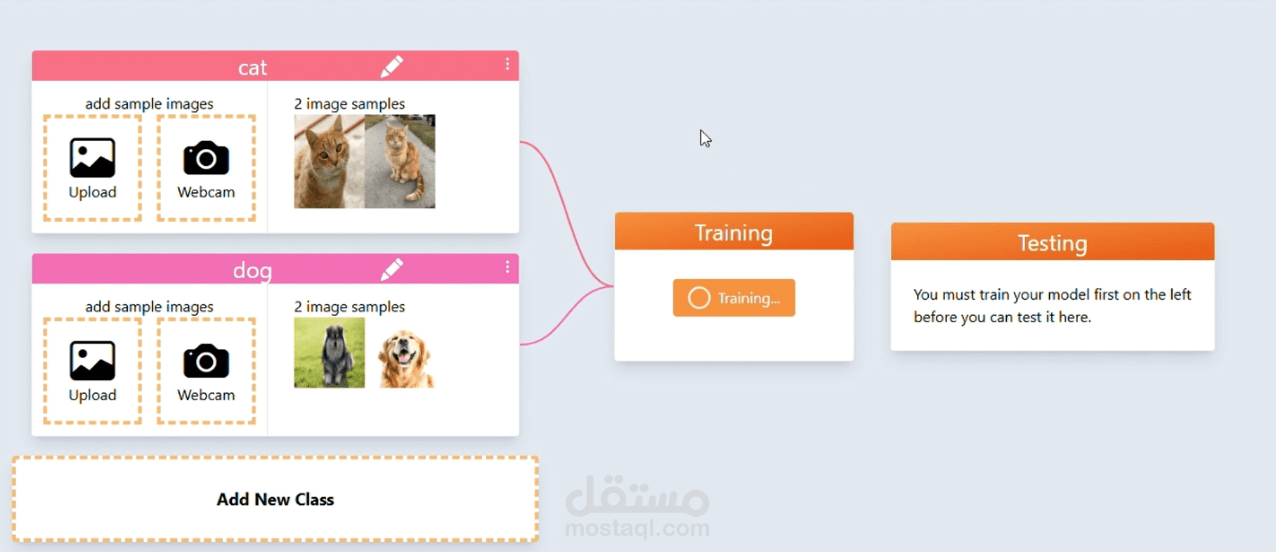 Teachable Machine | Full-Stack | AI