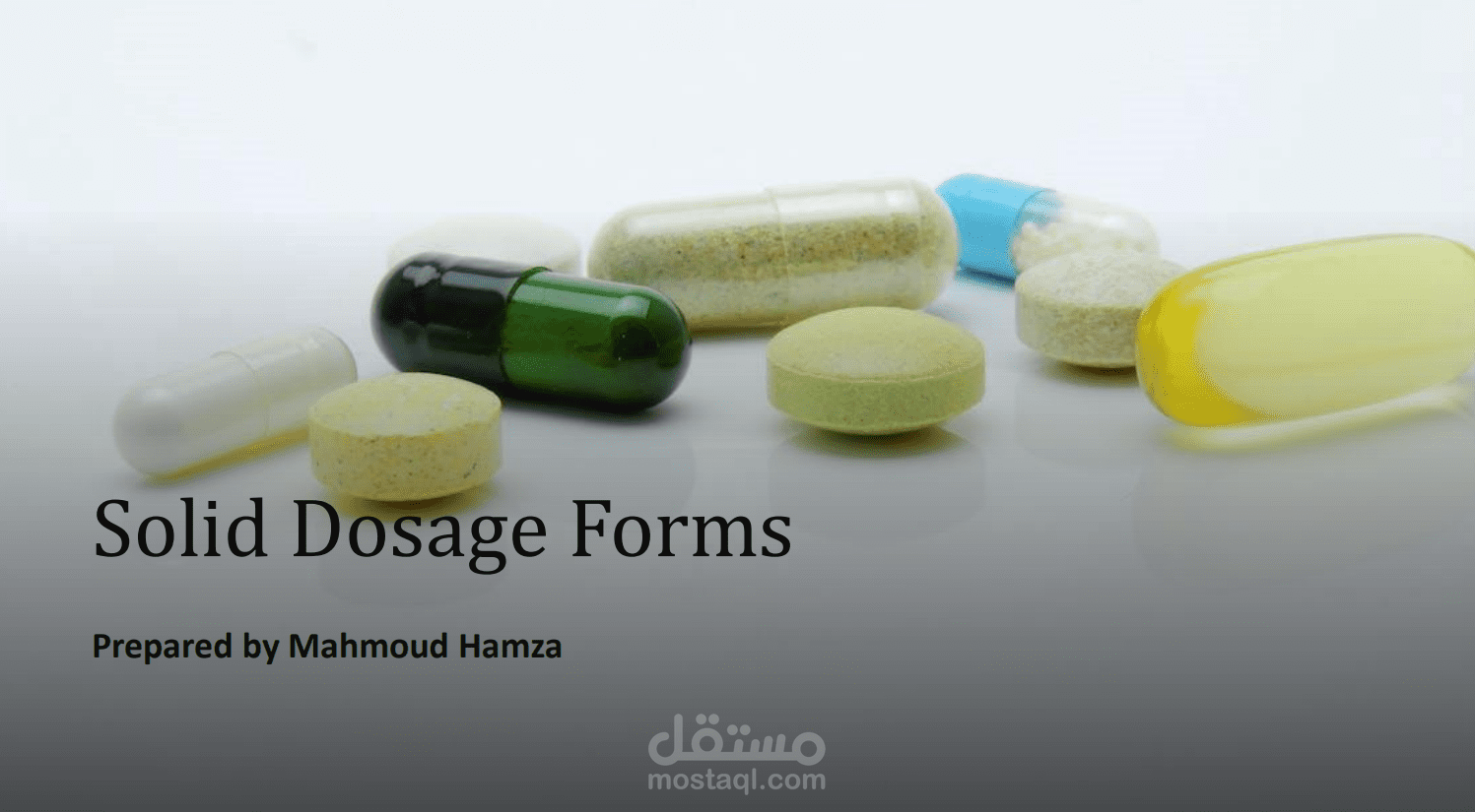 Solid dosage formulation