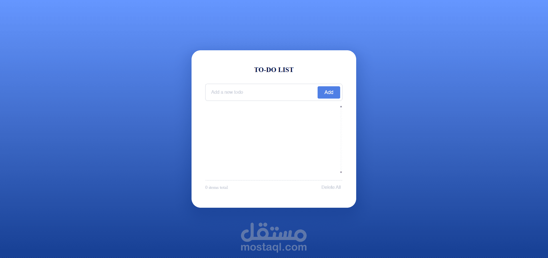 To-Do Application