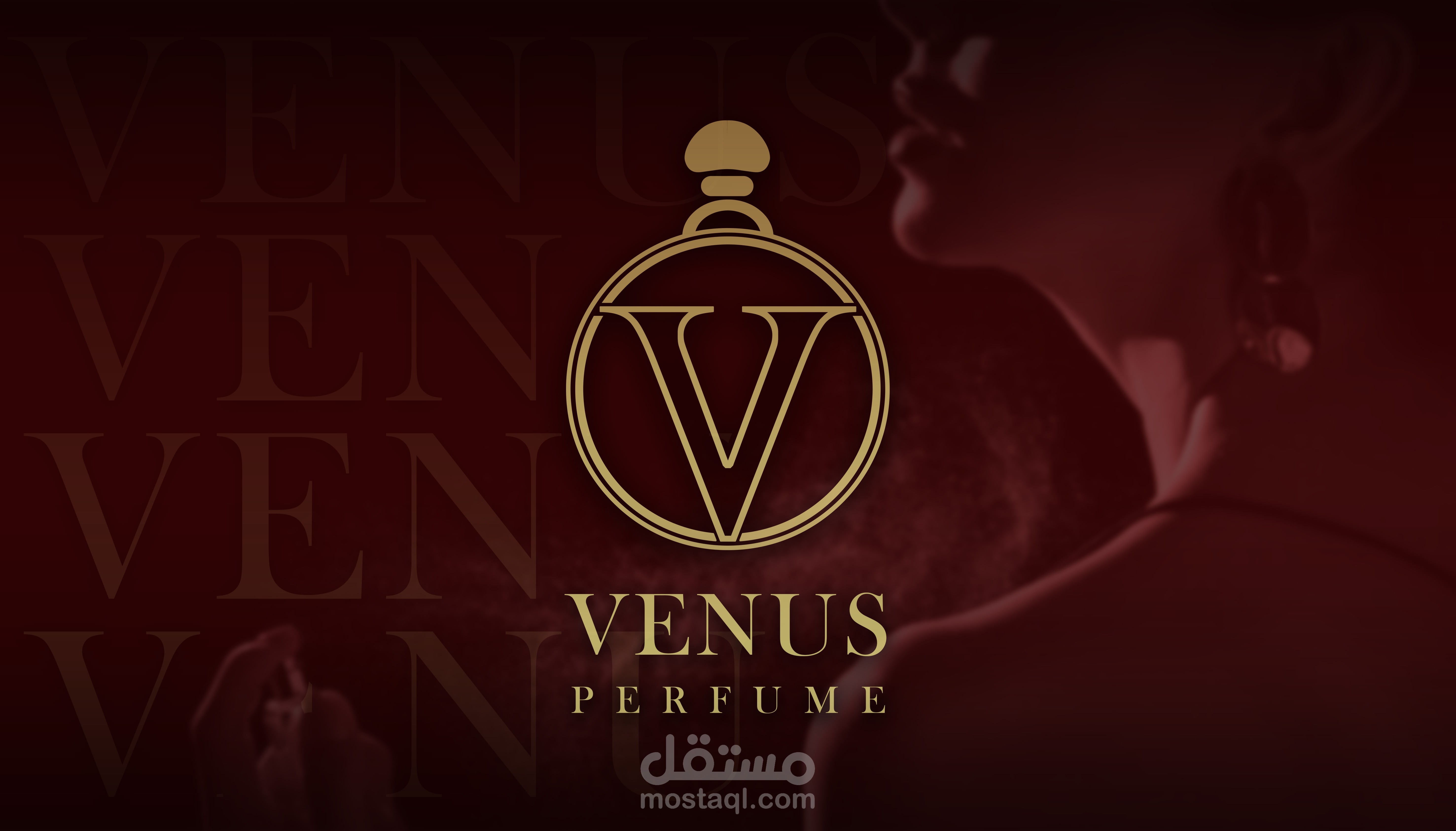 هوية بصرية لمركز عطورات (فينوس - Venus)