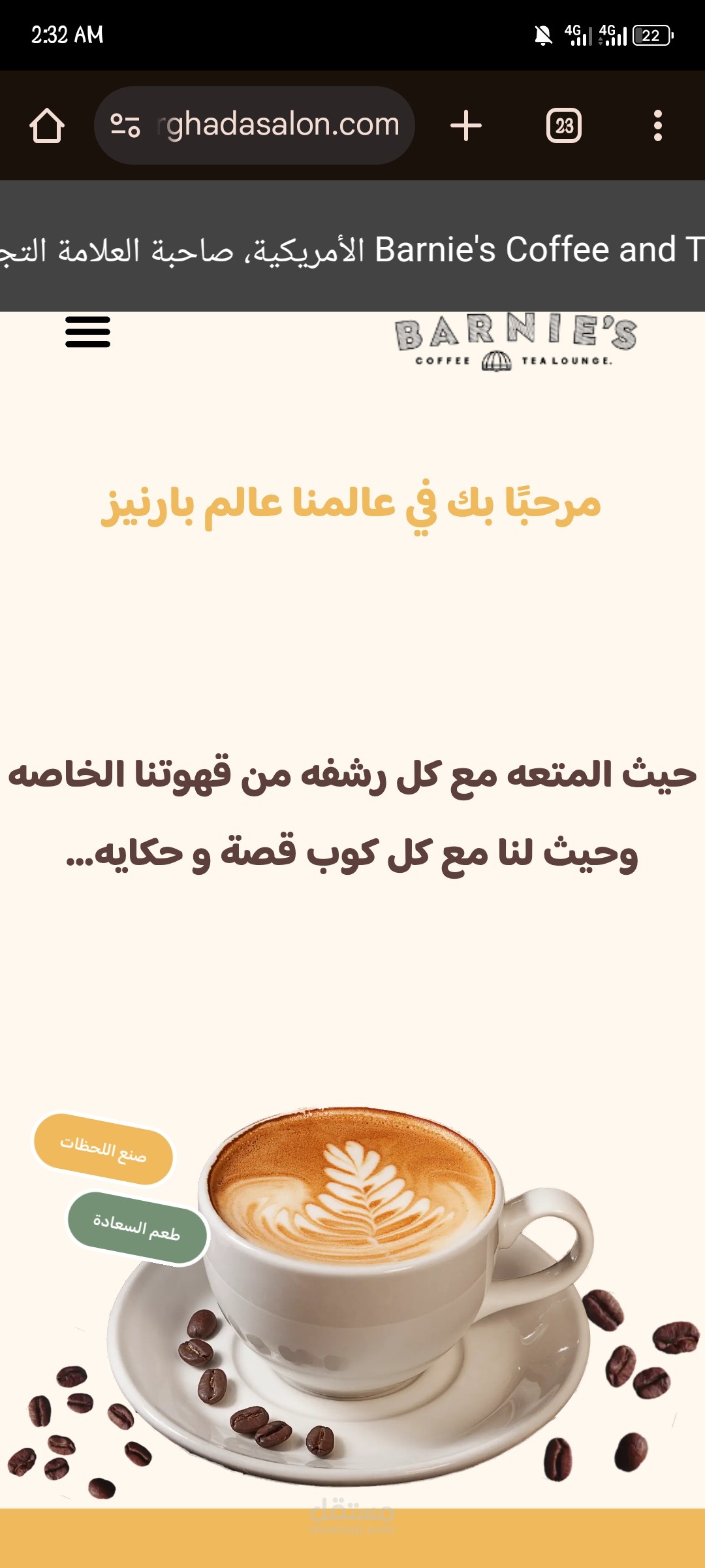موقع لشركة بارنيز