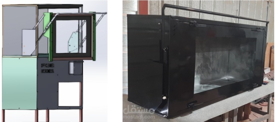تصميم وتصنيع جهاز تنظيف فلاتر DPF باستخدام
