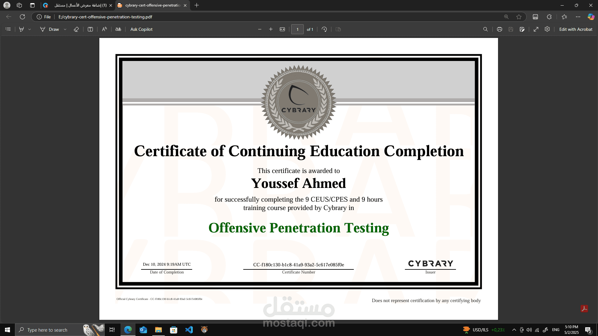 CyberSecurity Pentesting